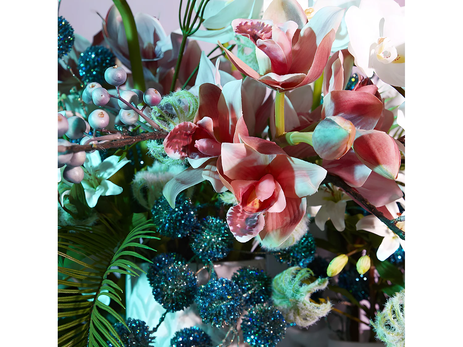 Branche de Baies - Bleu