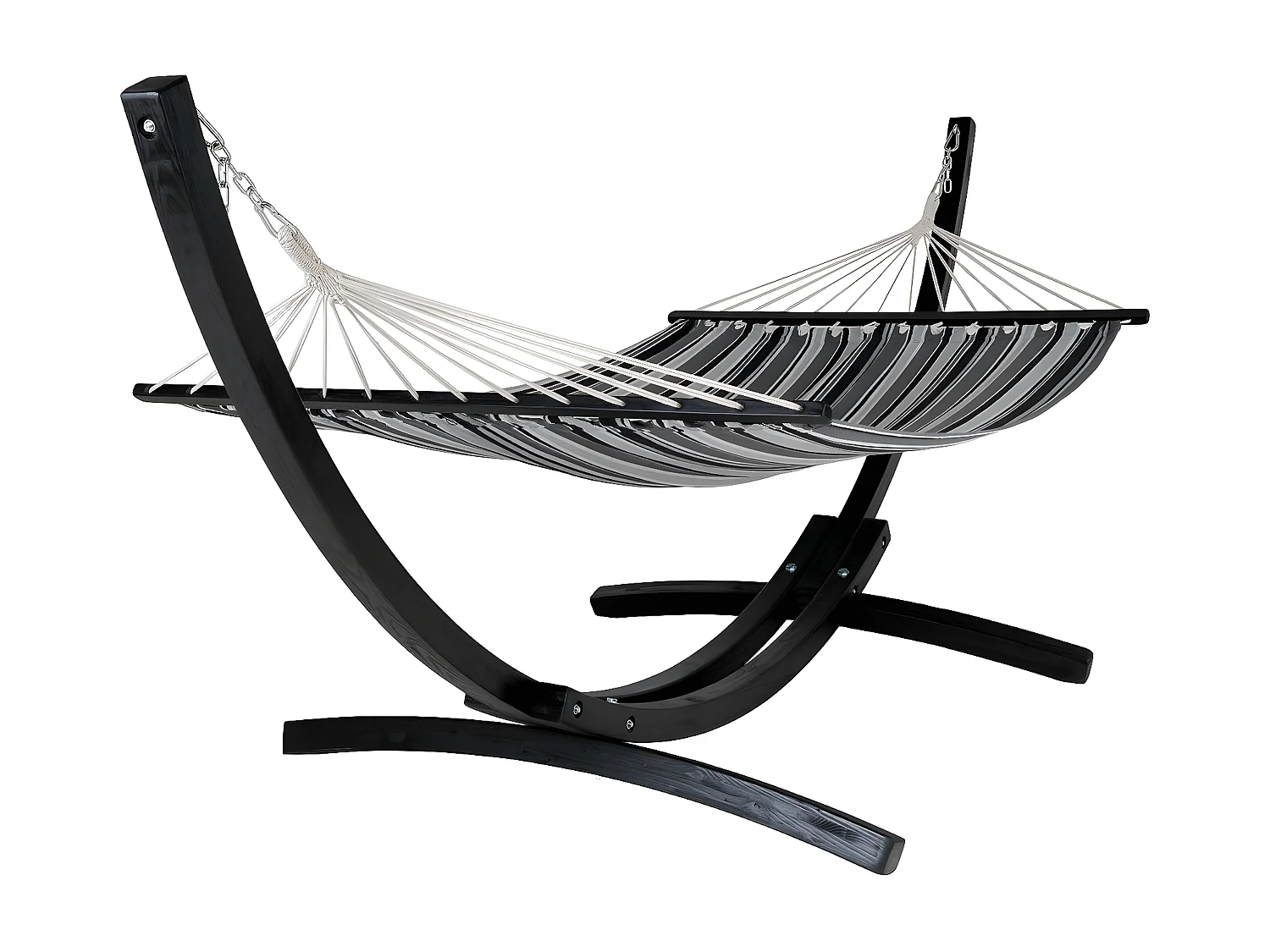 Hamac Tripoli, Gris, 320x120x120 cm, Seven Design