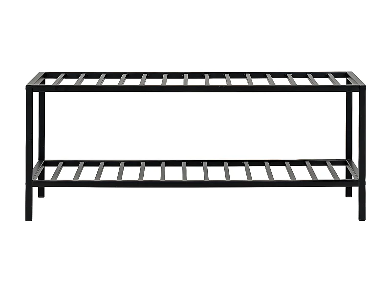 Stojak na Buty Życie, Czarny, 34x79x32 cm, EPIKASA