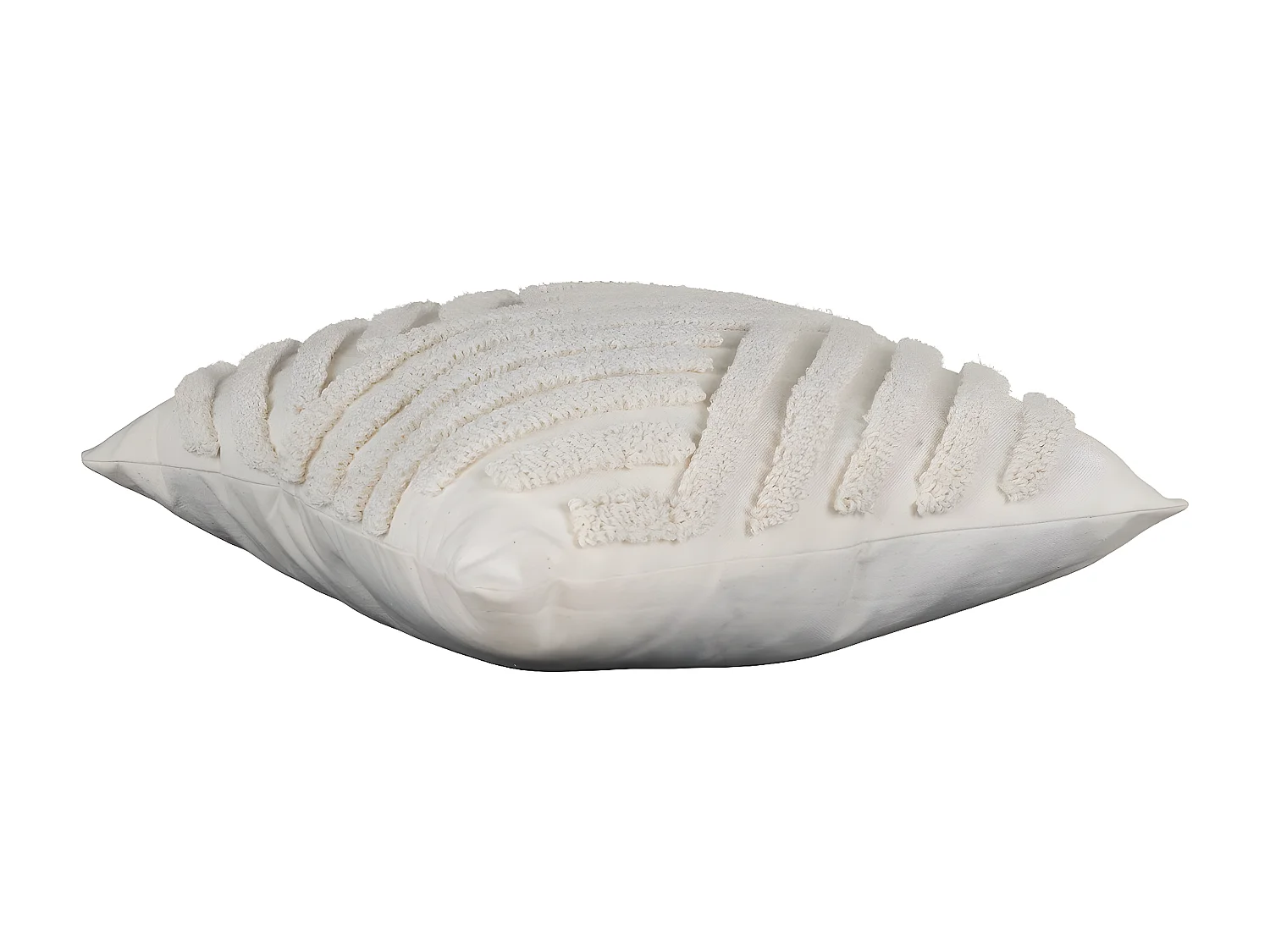 Almohada Decorativa Albany, Blanco, 45x45x1 cm, Epikasa