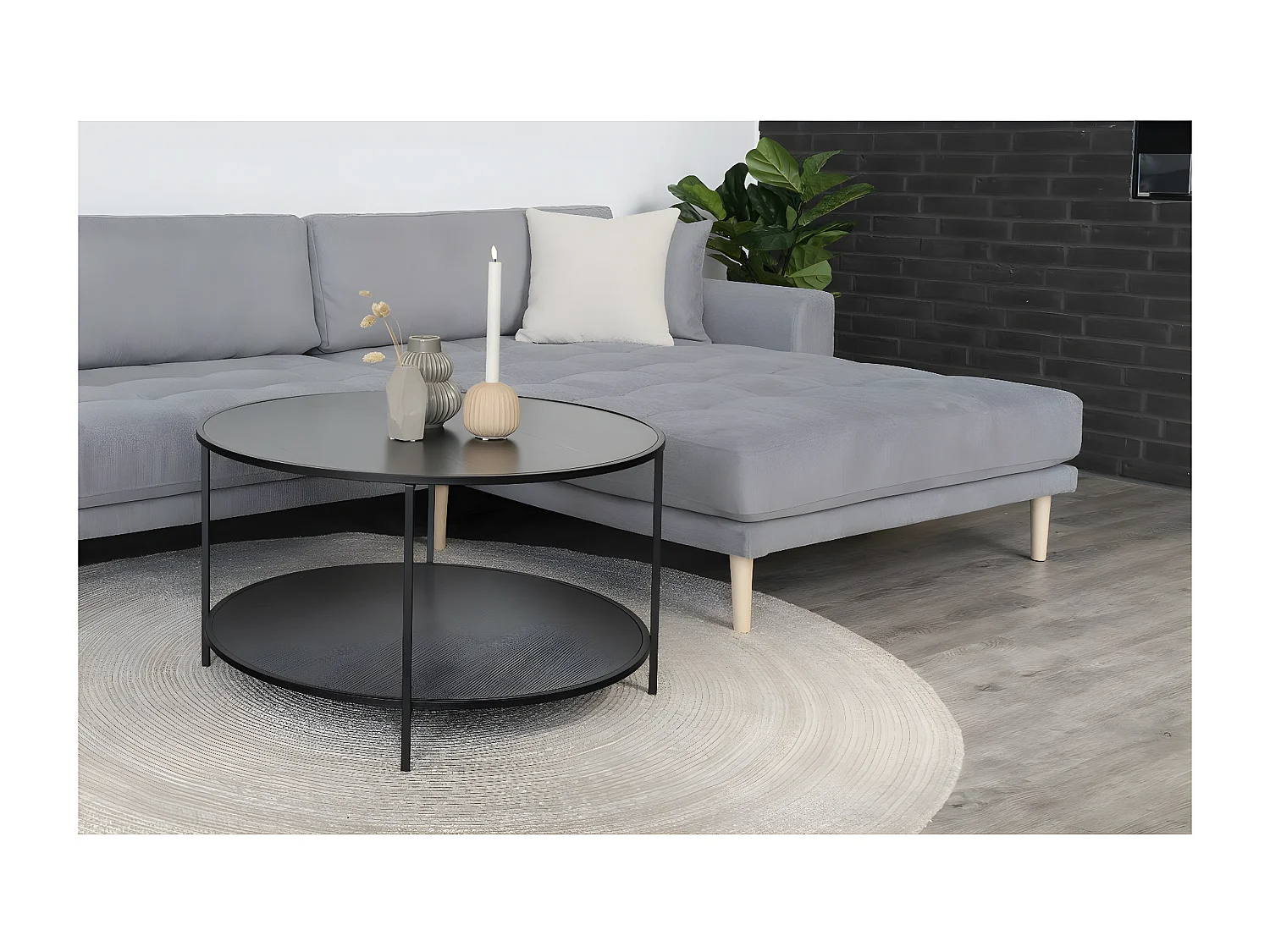 Decoratief Kussen Savannah, Beige, 45x45x1 cm, Epikasa