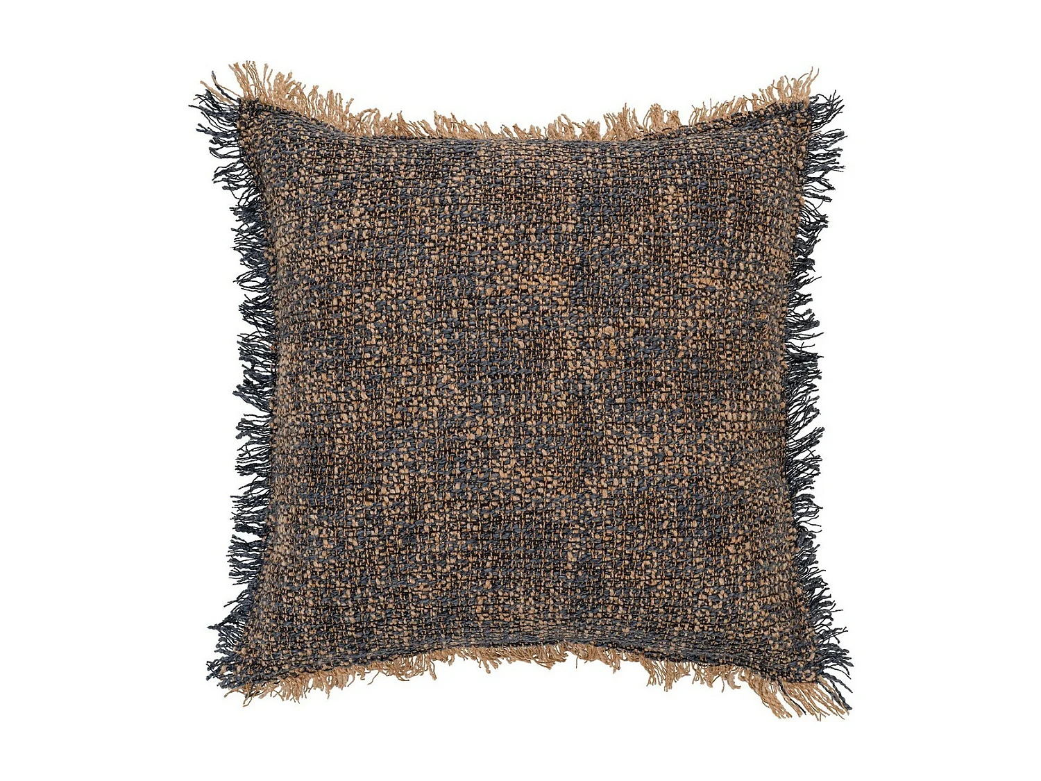 Coussin Décoratif Ely, Marron, 45x45x1 cm, Epikasa