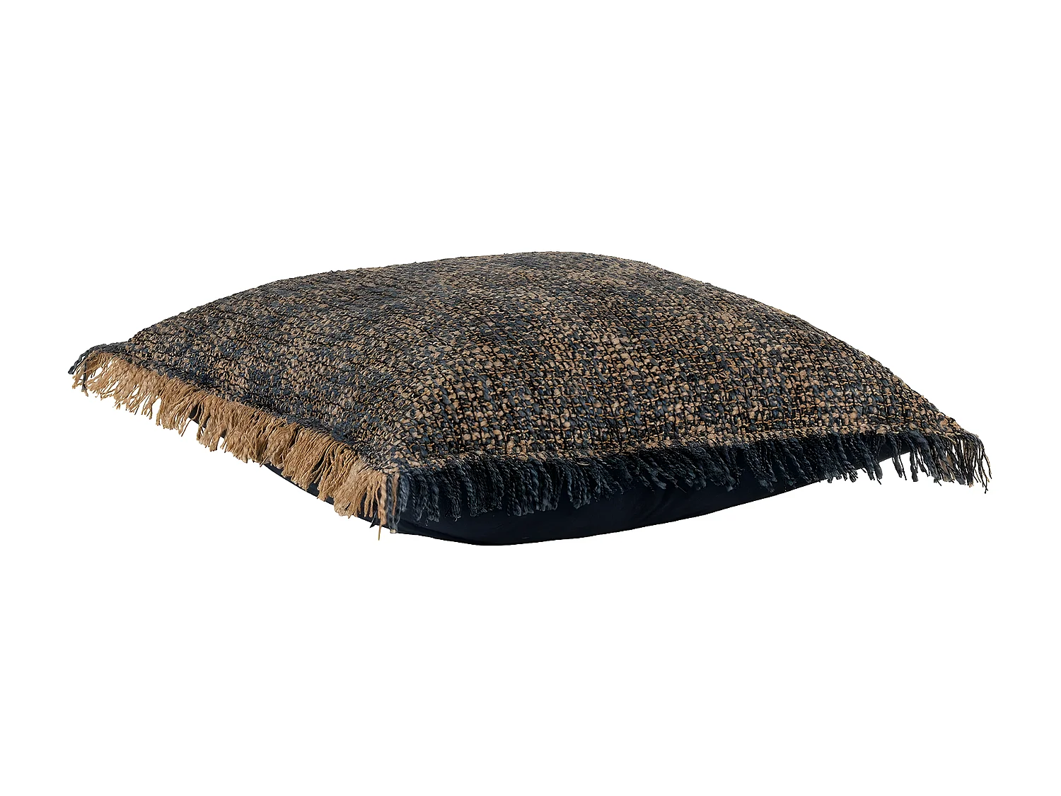 Coussin Décoratif Ely, Marron, 45x45x1 cm, Epikasa