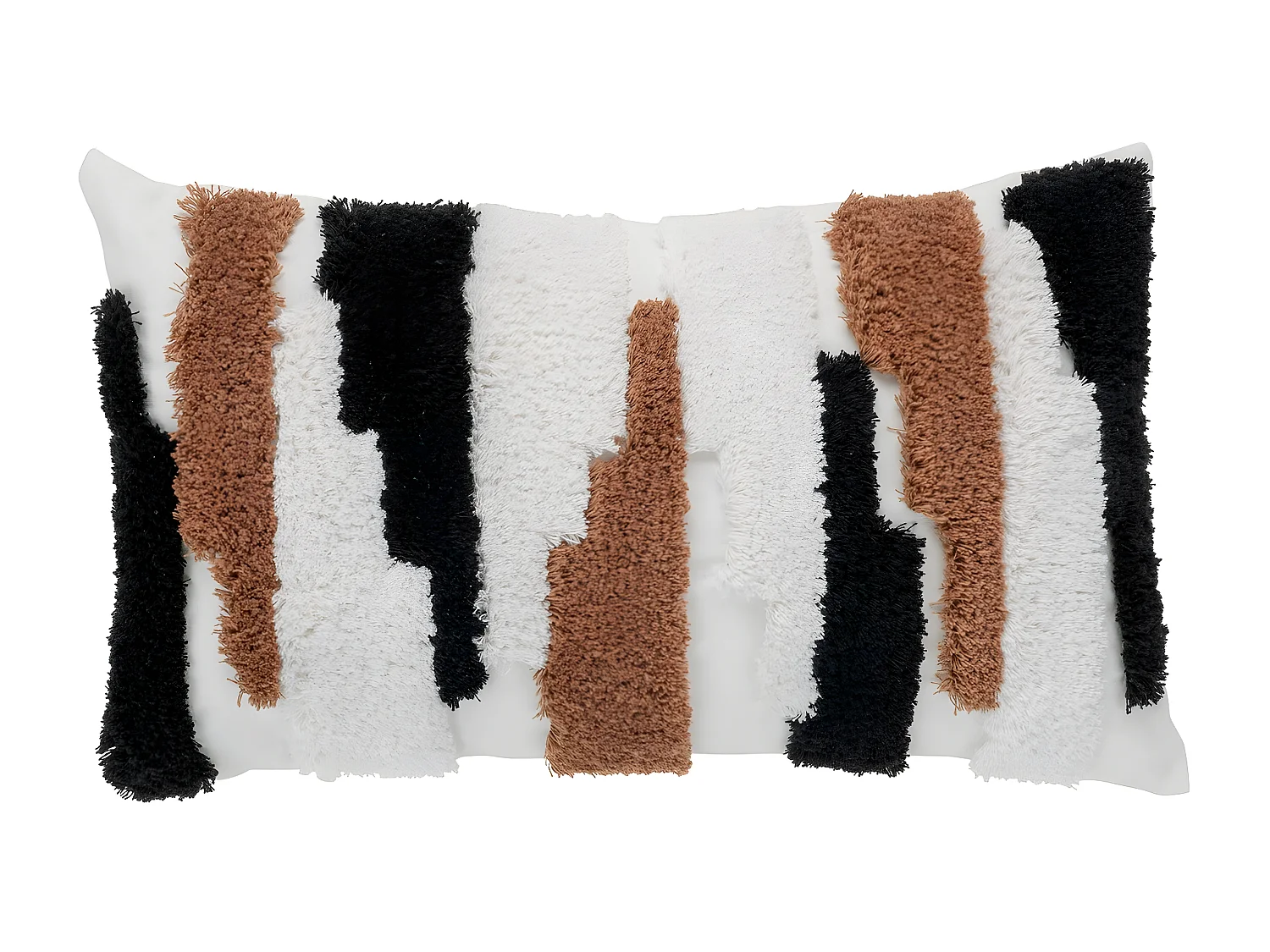 Coussin Décoratif Sagres, Marron, 30x50x15 cm, EPIKASA