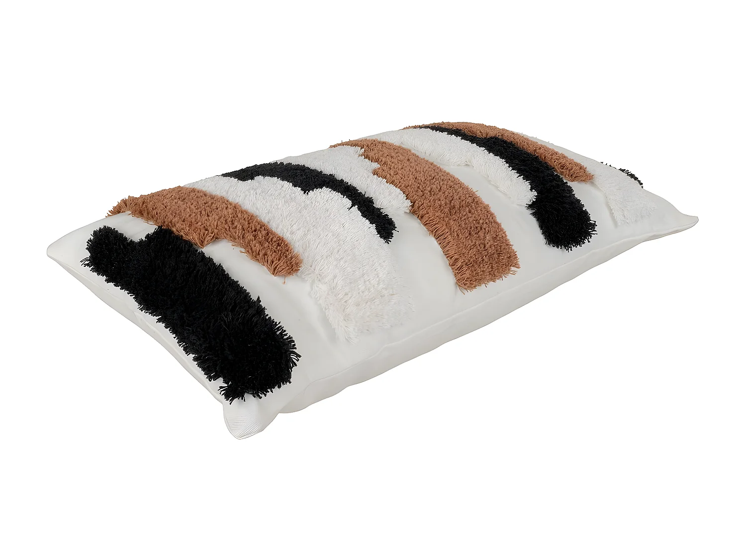 Coussin Décoratif Sagres, Marron, 30x50x15 cm, EPIKASA