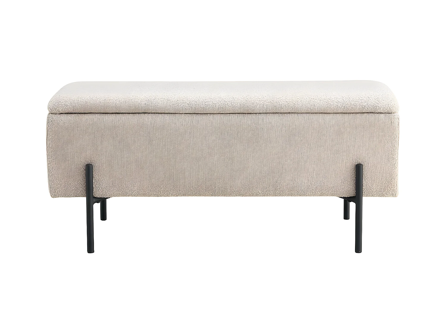 Banc avec Rangement Watford, Beige, 36,5x95x42 cm, Epikasa
