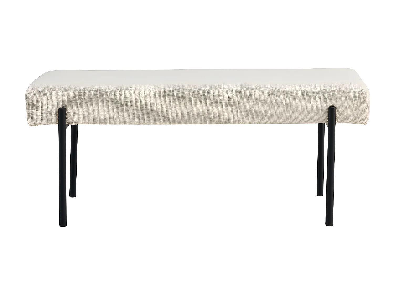 Bank Swindon, Wit, 100x36x42,5 cm, EPIKASA