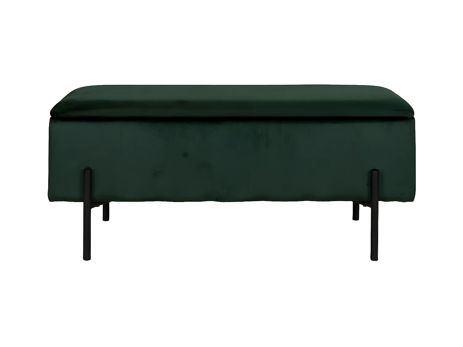 Banc avec Rangement Watford, Vert, 36,5x95x46 cm, Epikasa
