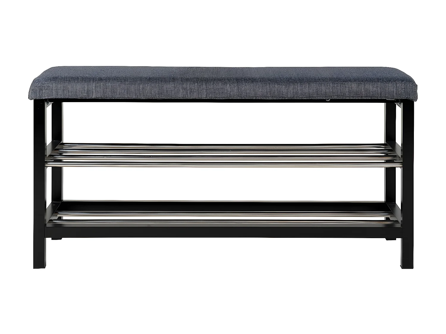 Banc Padova, Gris, 100x34x50 cm, EPIKASA