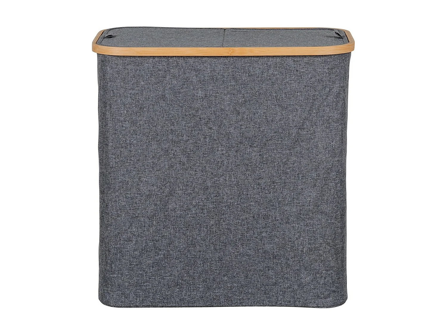 Panier à Linge Noto, Gris, 33x54x54 cm, Seven Design