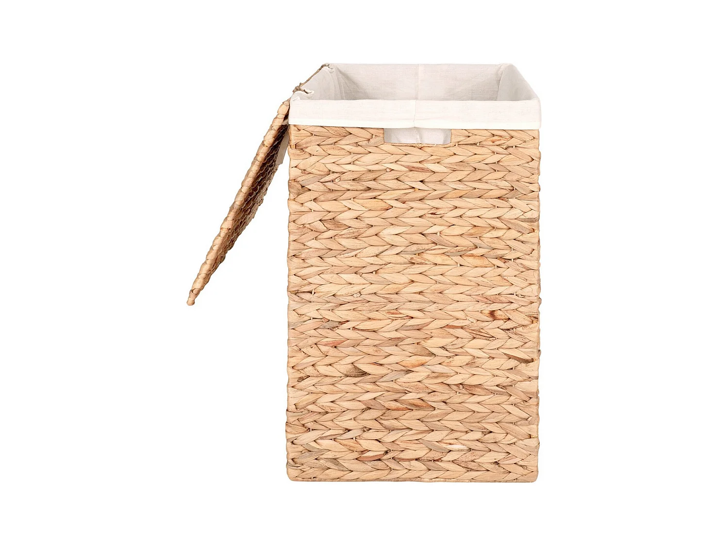 Panier à Linge Passo, Marron, 32x43x55 cm, EPIKASA