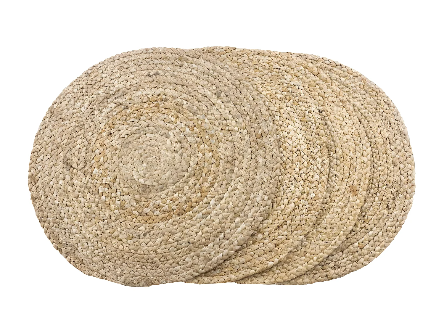 Set van 4 Schotels Bombay, Bruin, 38x38x0,5 cm, EPIKASA