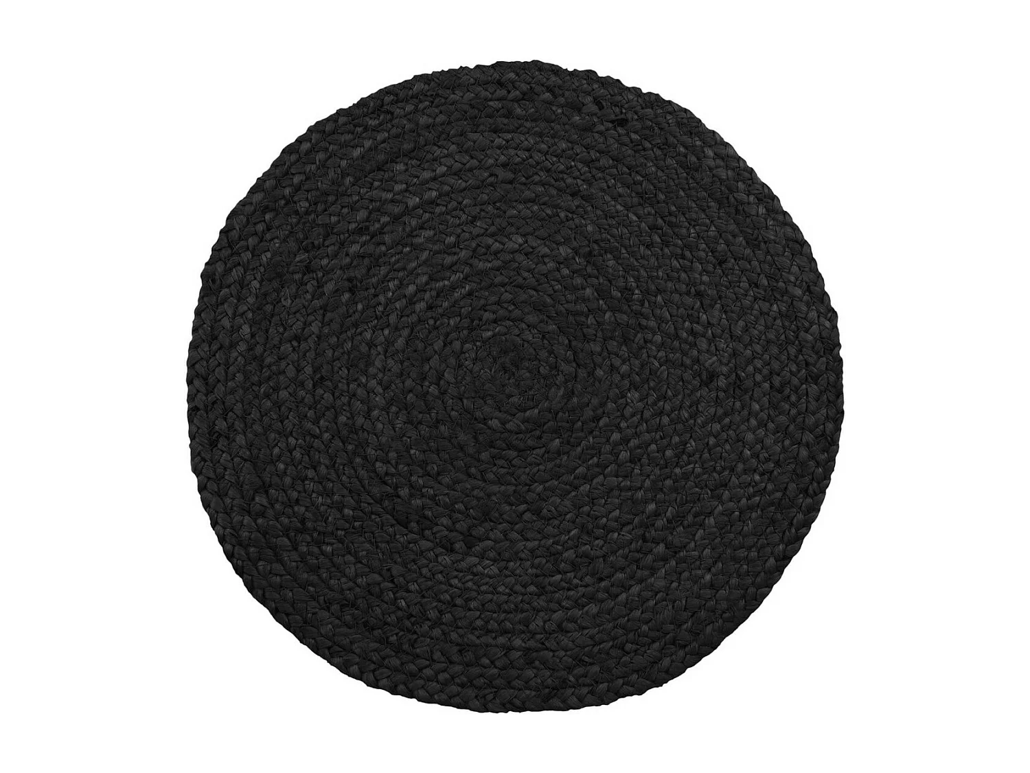 Set di 4 Sottopiatti Bombay, Nero, 38x38x0,5 cm, EPIKASA