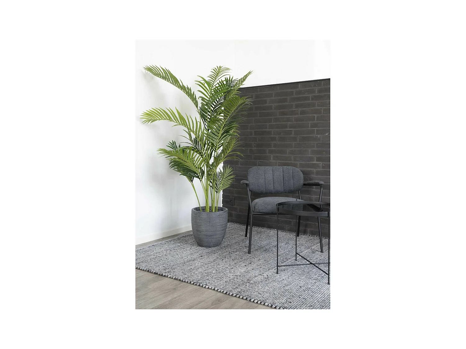 Plante Artificielle Areca, Vert, 64x64x175 cm, EPIKASA