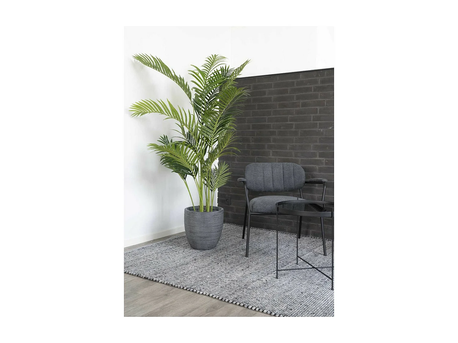 Kunstplant Areca, Groen, 64x64x175 cm, Seven Design