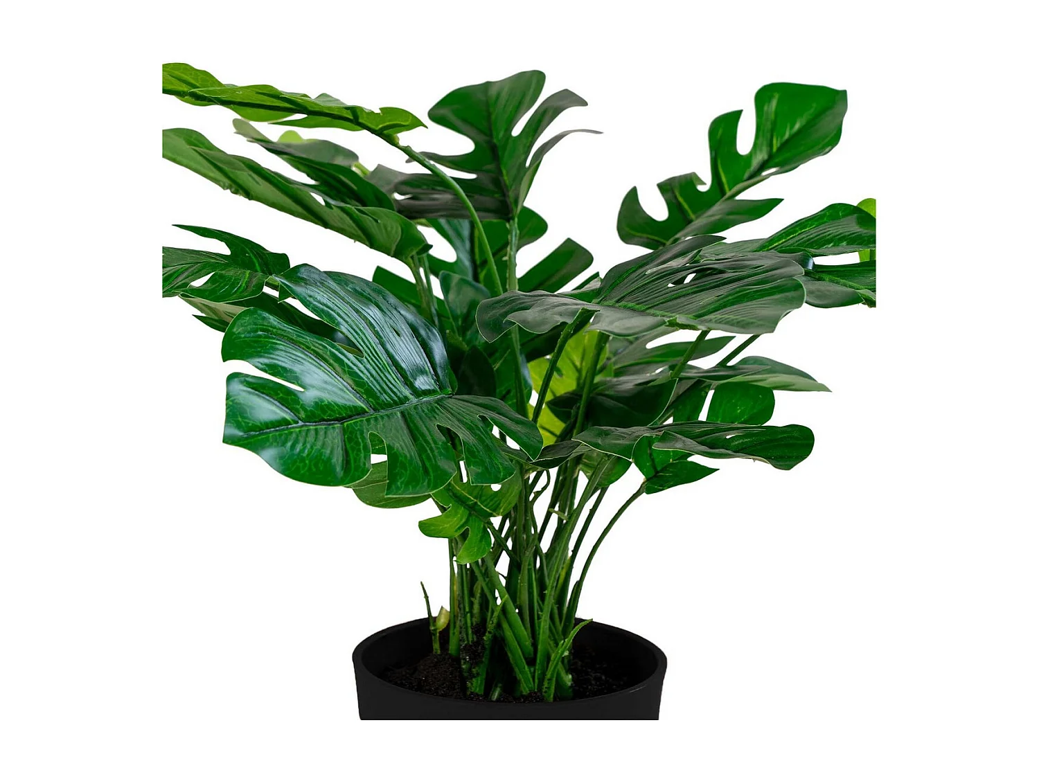 Plante Artificielle Monstera, Vert, 40x40x45 cm, EPIKASA