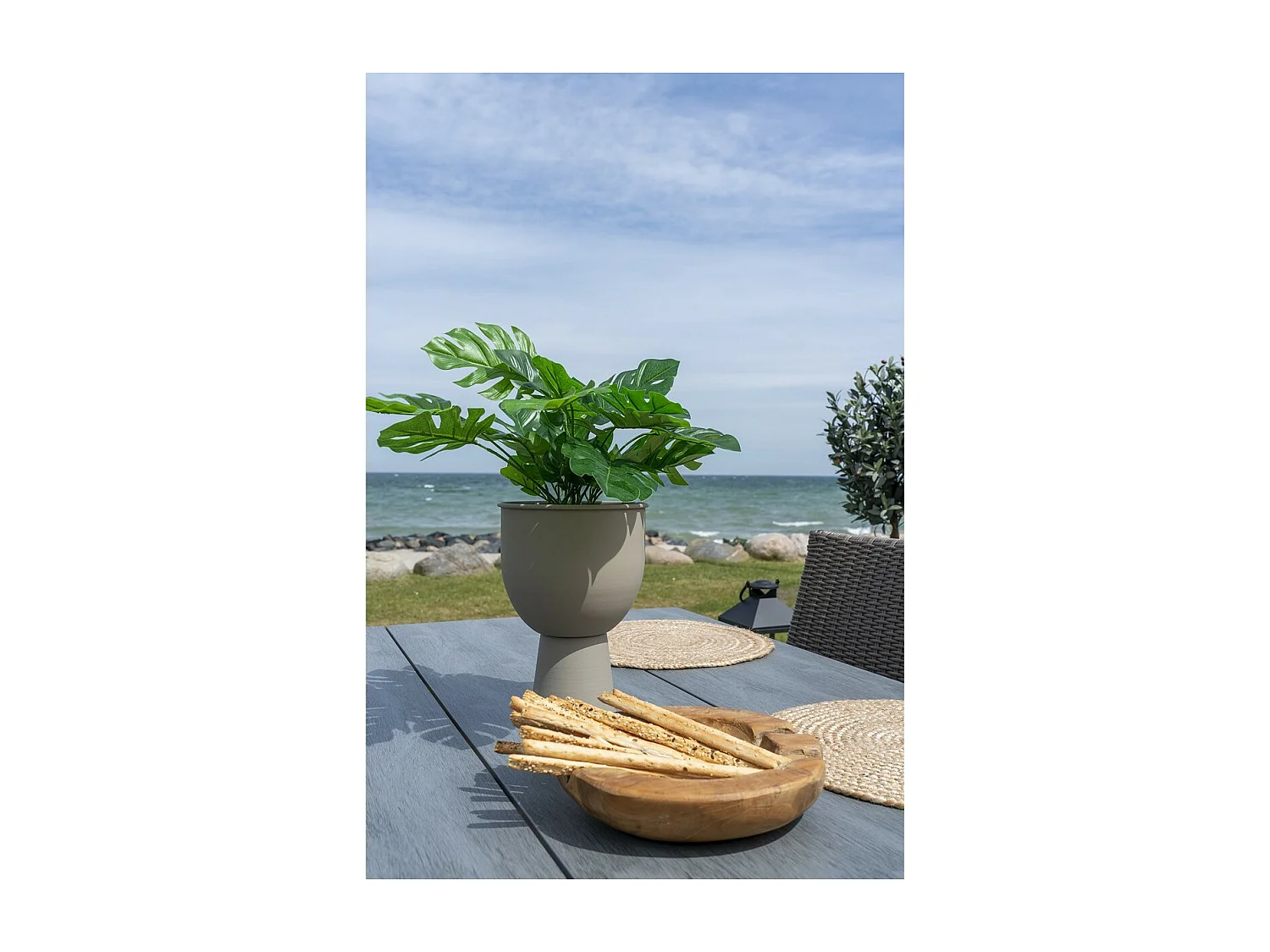 Kunstplant Monstera, Groen, 40x40x45 cm, Seven Design