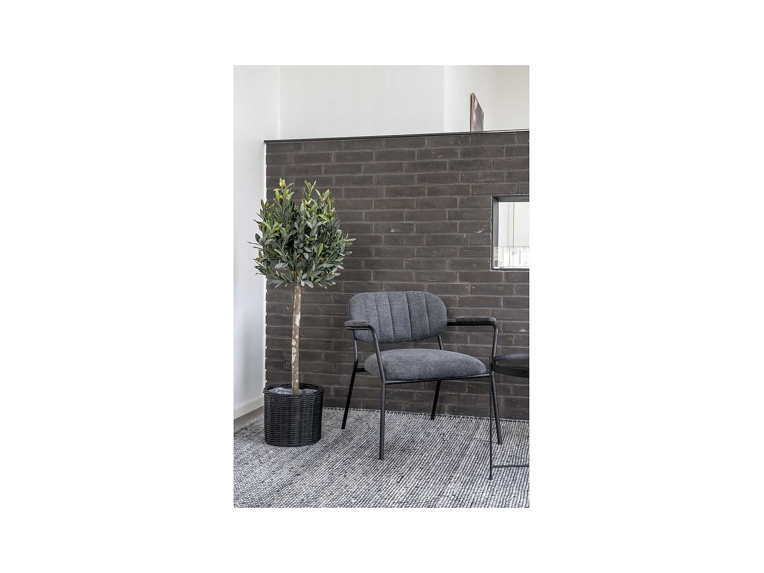 Plante Artificielle Olive, Vert, 43x47x120 cm, EPIKASA