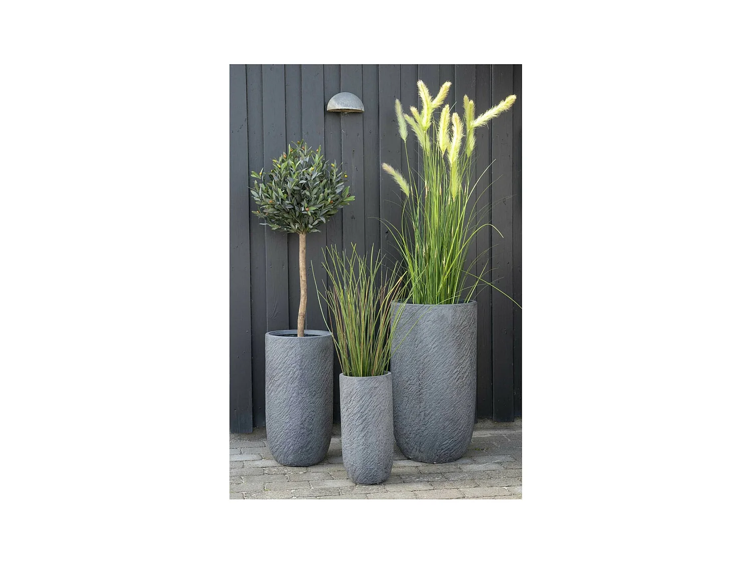 Plante Artificielle Olive, Vert, 43x47x120 cm, EPIKASA