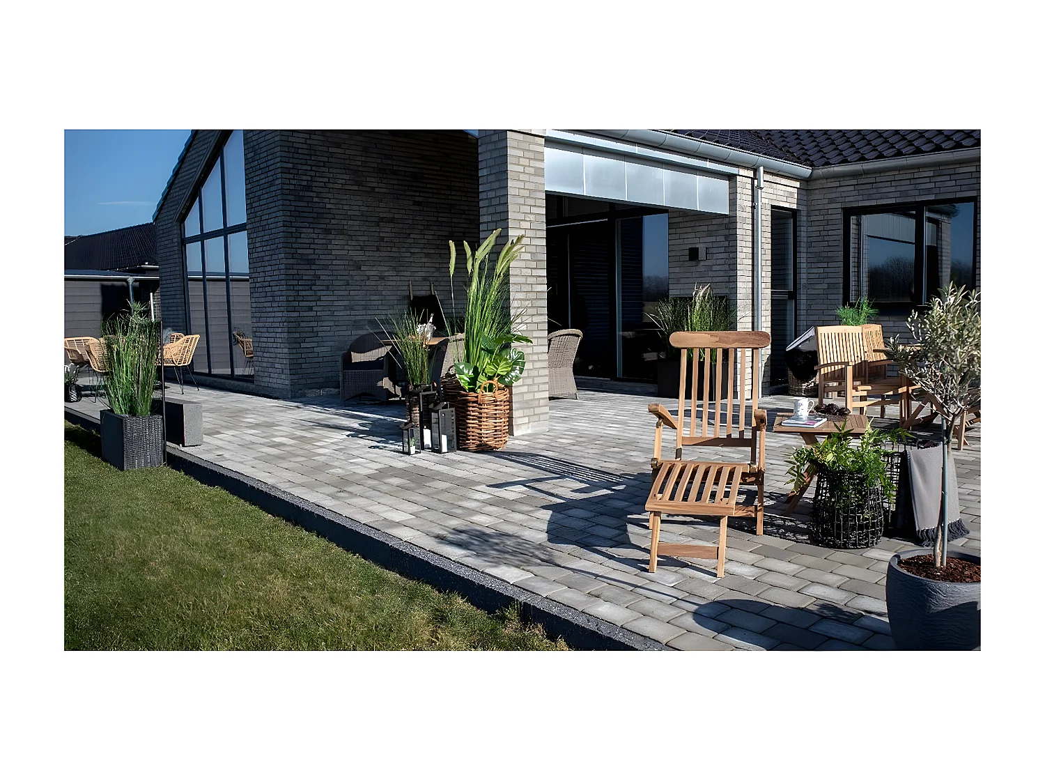 Chaise Longue Arrecife, Marron, 150x60x95 cm, Seven Design