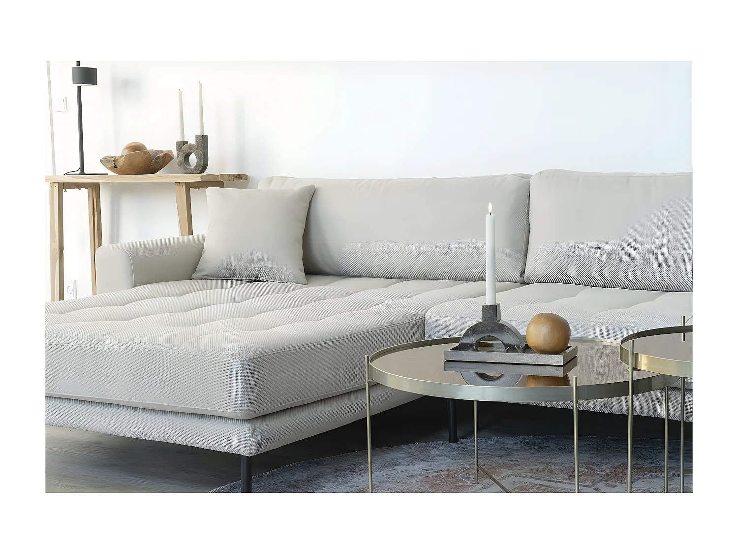 Portacandela Candle, Marrone, 3,5x12x14 cm, EPIKASA