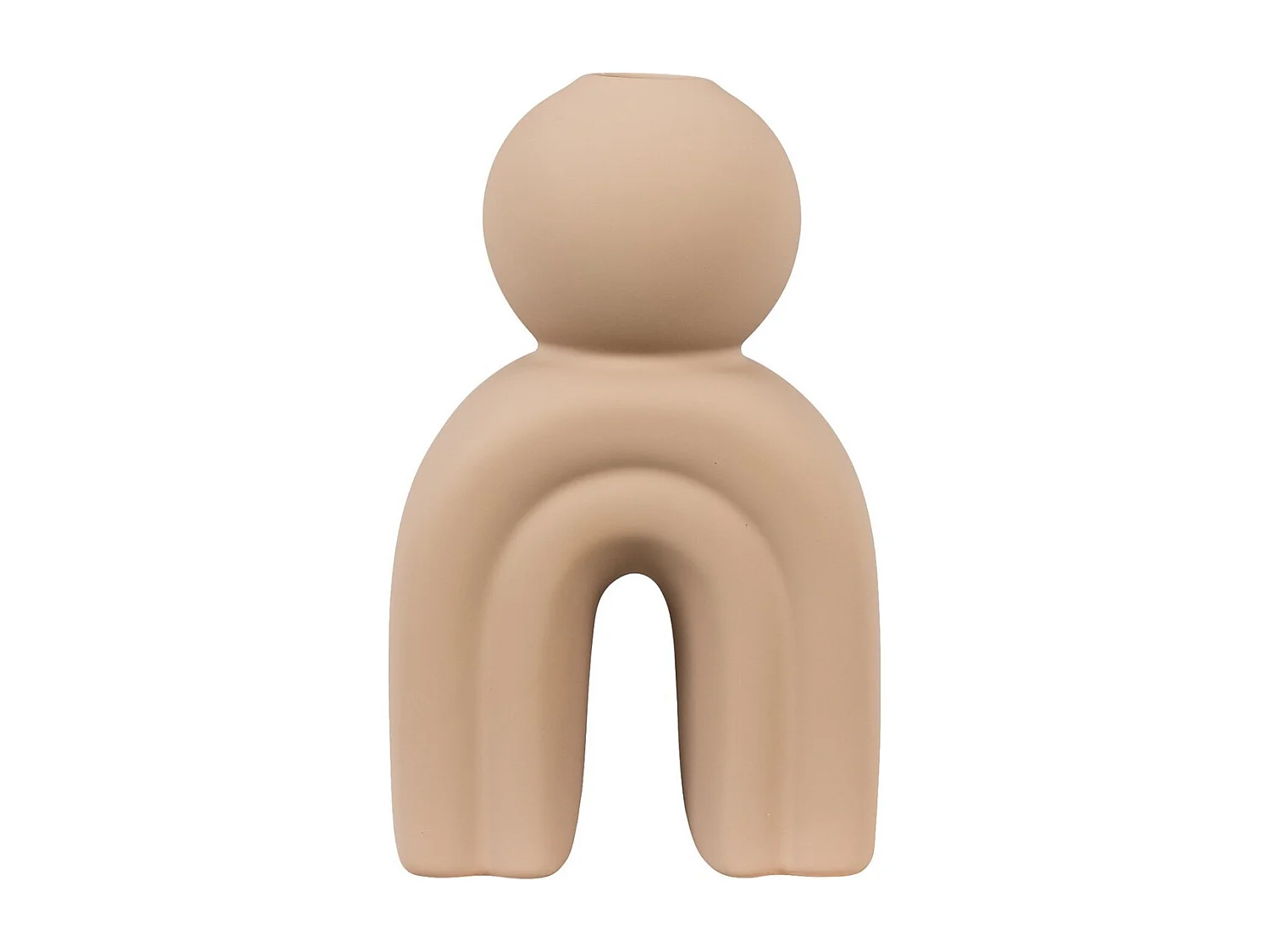 Portacandela Candle, Marrone, 6,5x10,5x17 cm, EPIKASA