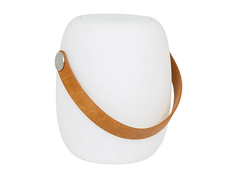 Oplaadbare Buitenlamp Cardiff, Wit, 18x18x21 cm, Epikasa