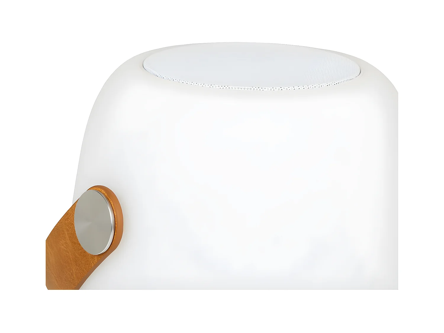 Oplaadbare Buitenlamp Cardiff, Wit, 18x18x21 cm, Epikasa