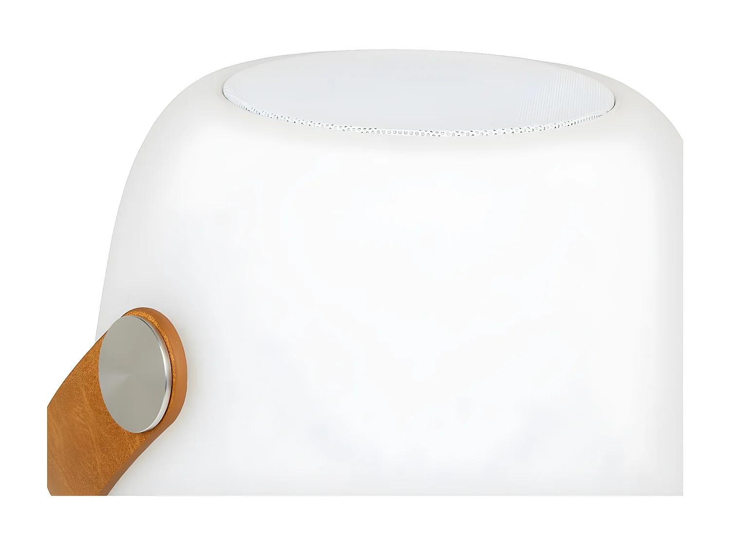 Oplaadbare Buitenlamp Cardiff, Wit, 18x18x21 cm, Seven Design