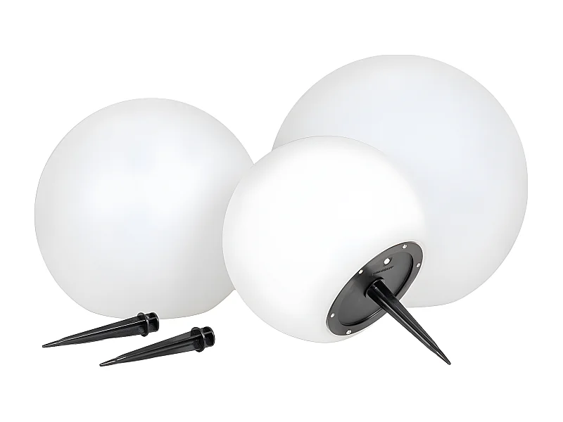 Oplaadbare Buitenlamp Lifton, Wit, 30x30x30 cm, Epikasa