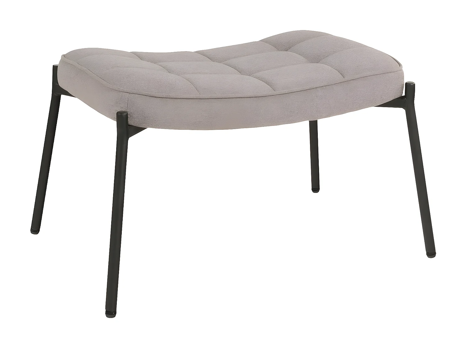 Podnóżek Glasgow, Beżowy, 41x61x36 cm, Seven Design