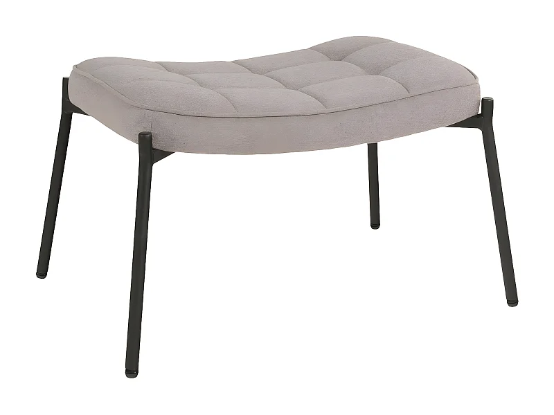 Podnóżek Glasgow, Beżowy, 41x61x36 cm, Seven Design