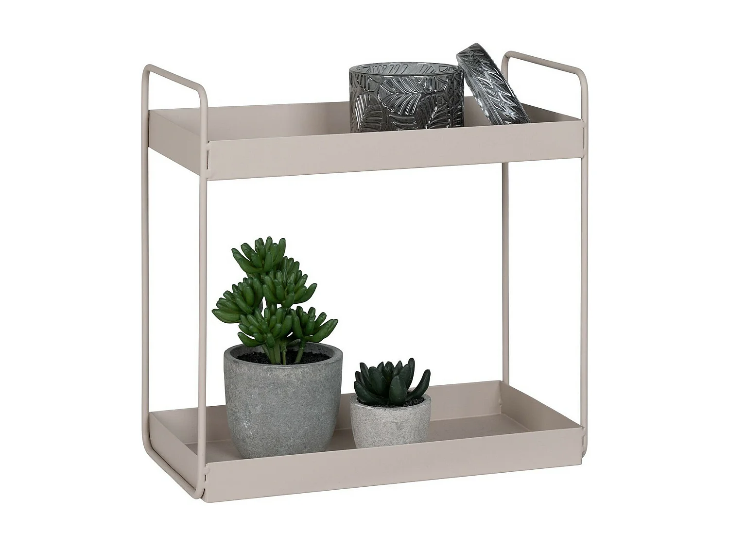 Boîte de Rangement Rabo, Beige, 15x30x31 cm, EPIKASA