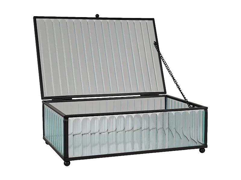 Pojemnik do Przechowywania Santorini, Szary, 13x20x7 cm, EPIKASA