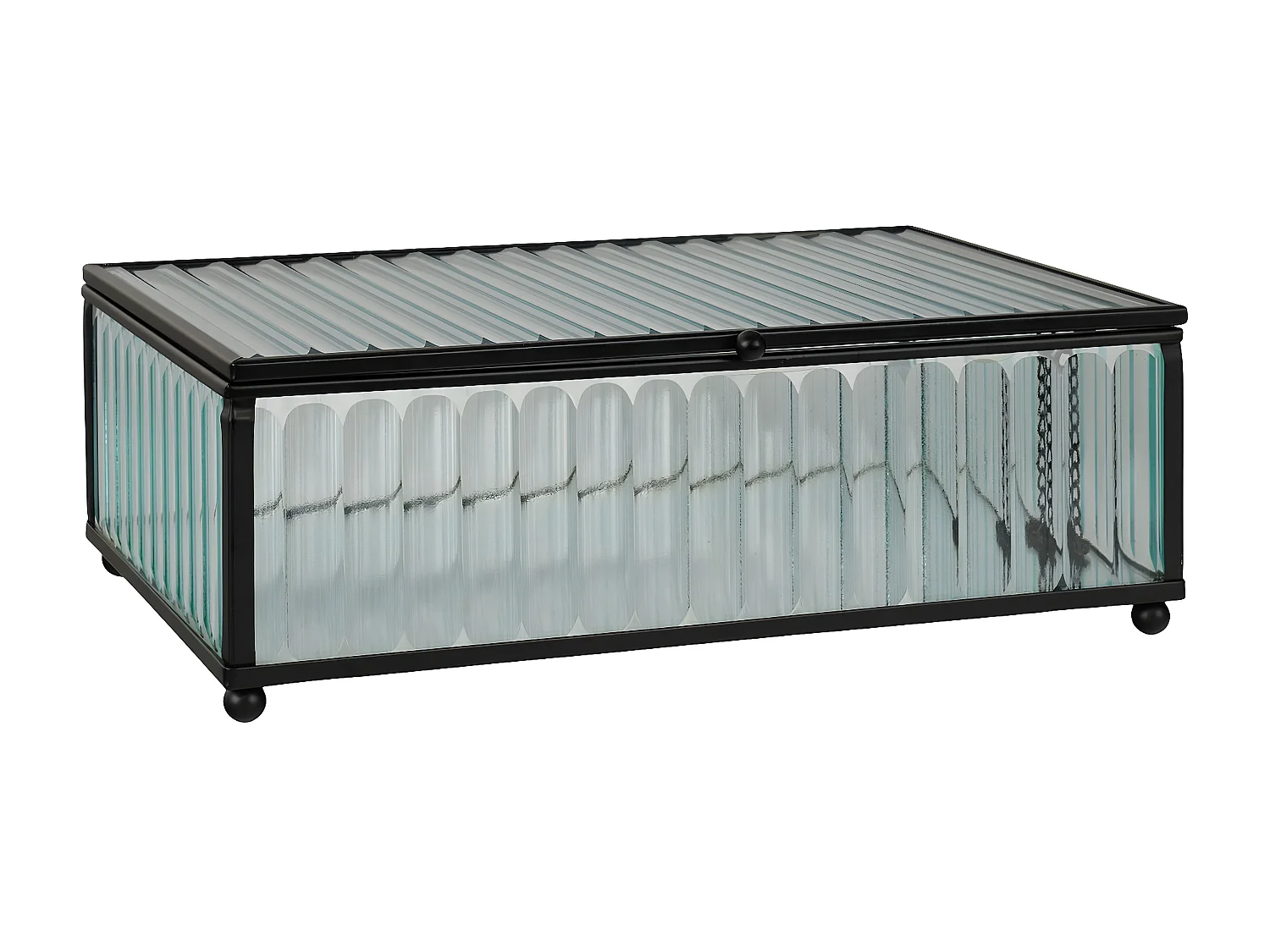 Pojemnik do Przechowywania Santorini, Szary, 13x20x7 cm, EPIKASA