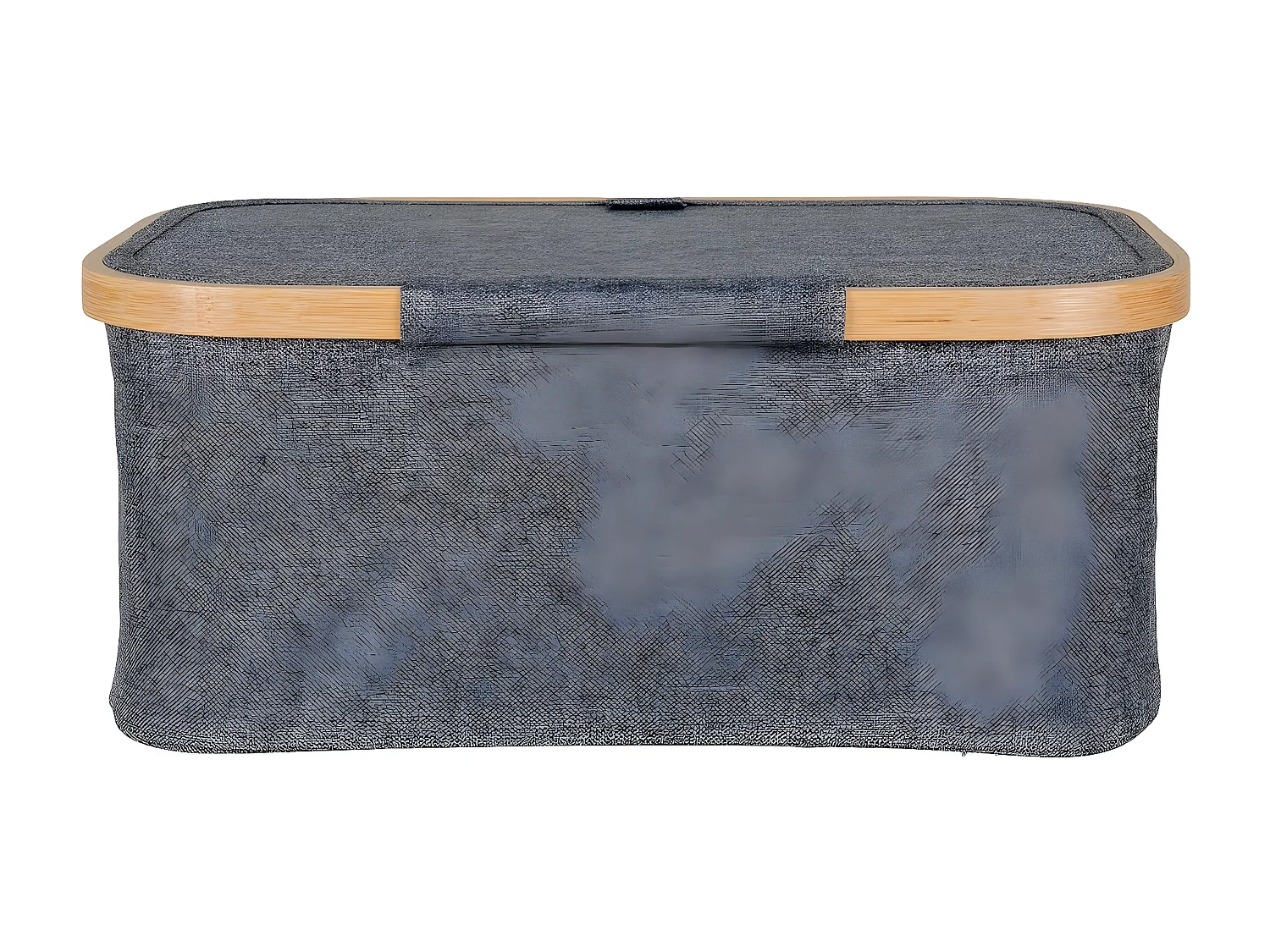 Pojemnik do Przechowywania Uwaga, Szary, 38x26x16 cm, Seven Design