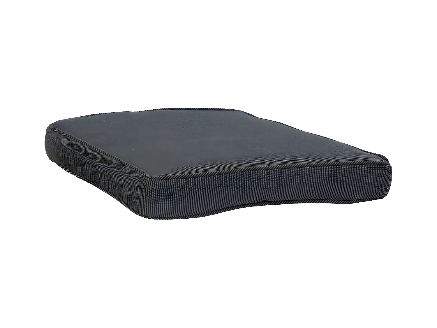 Coussin de Chaise Portland, Noir, 38x46x5 cm, EPIKASA