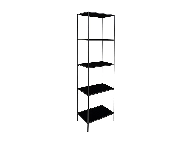 Libreria Vita, Nero, 36x51x170 cm, EPIKASA