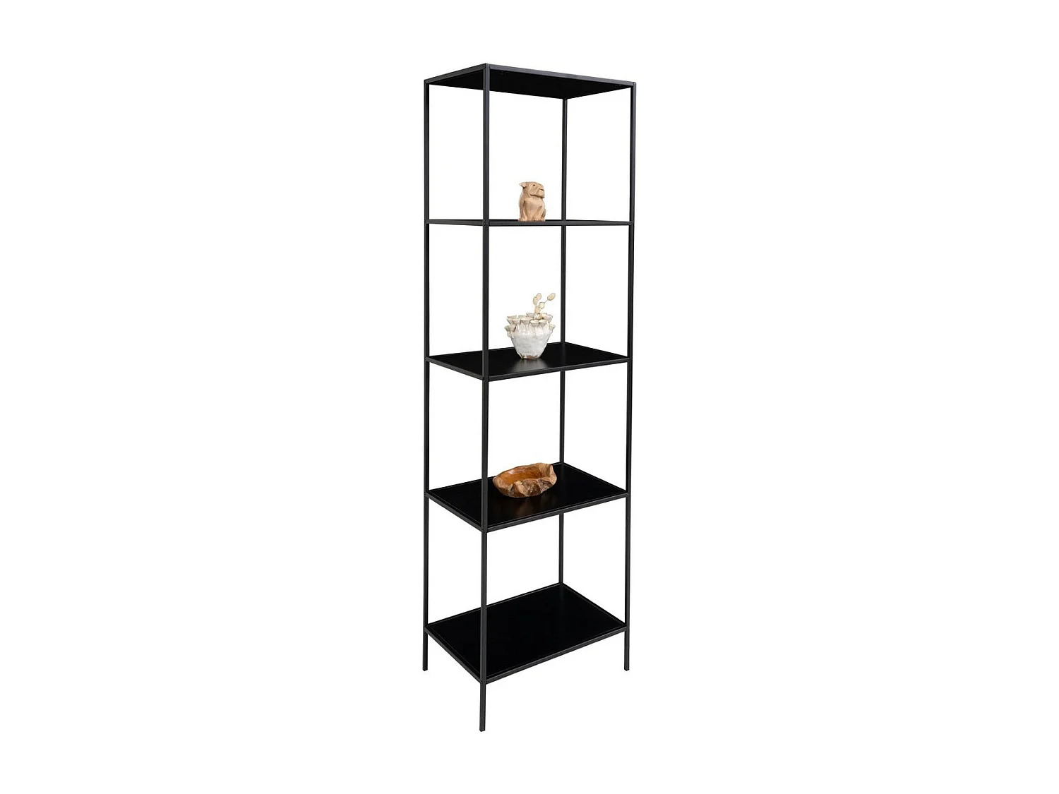 Libreria Vita, Nero, 36x51x170 cm, EPIKASA