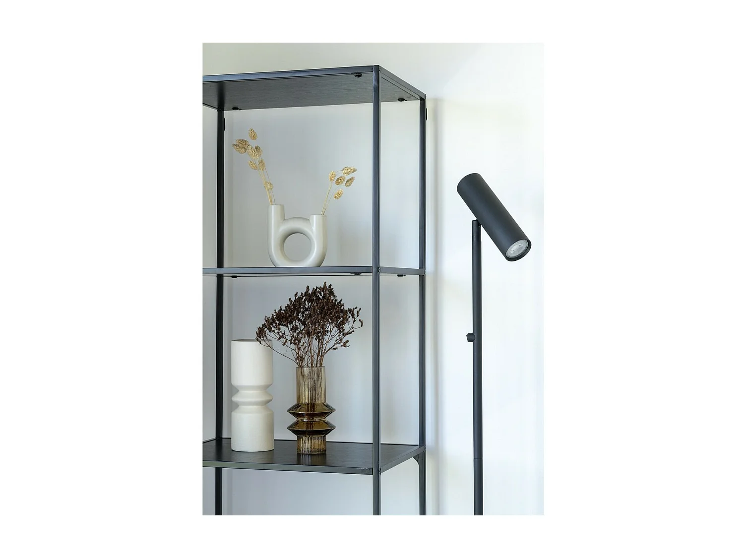 Libreria Vita, Nero, 36x51x170 cm, EPIKASA