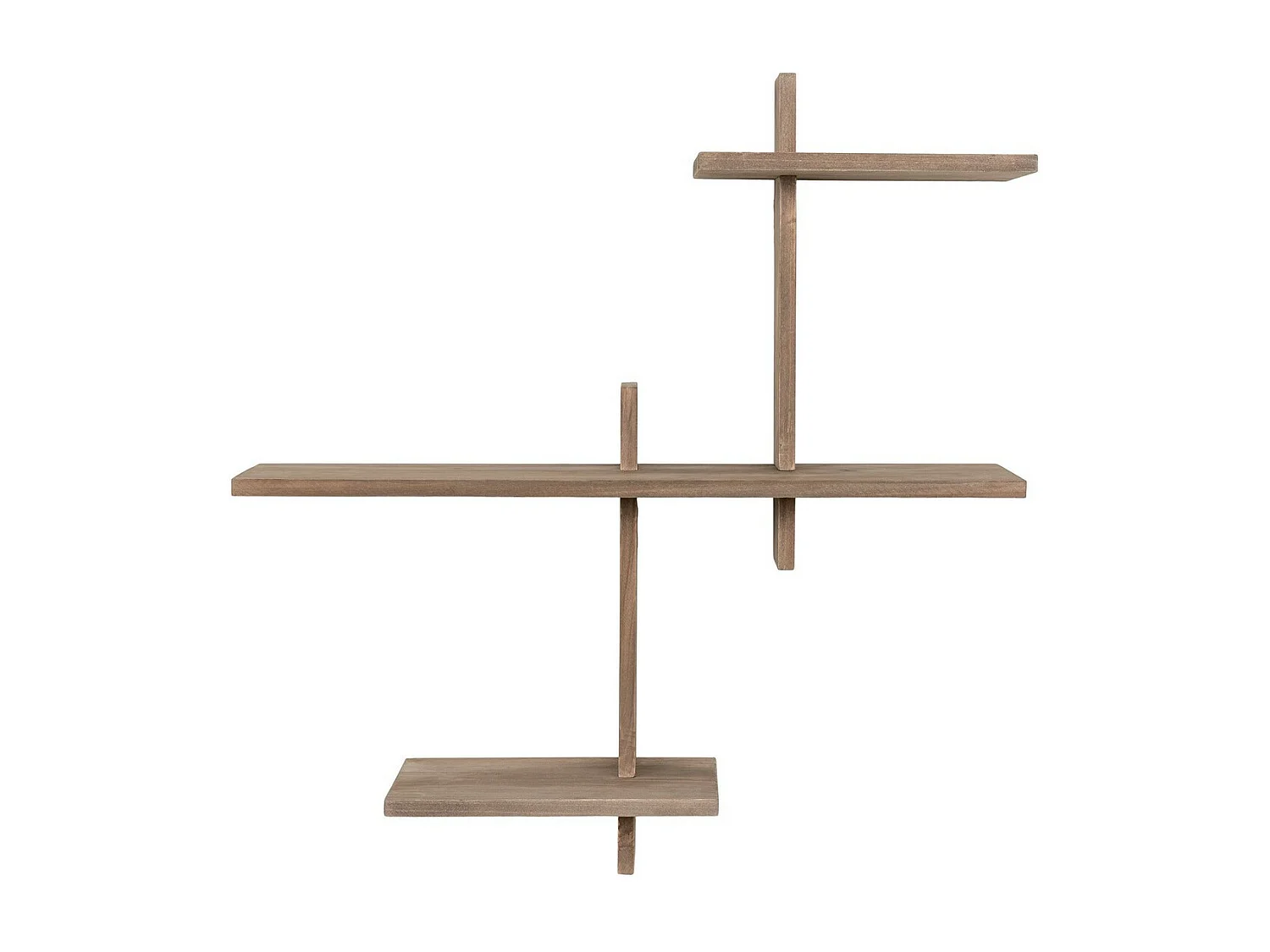 Étagère Gavi, Marron, 15x53x56 cm, Seven Design