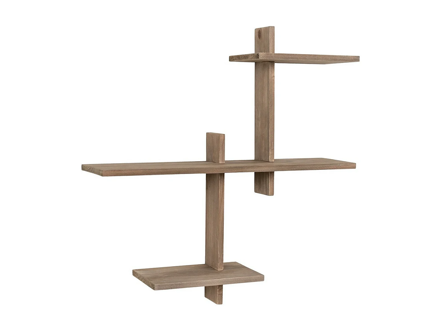 Étagère Gavi, Marron, 15x53x56 cm, Seven Design