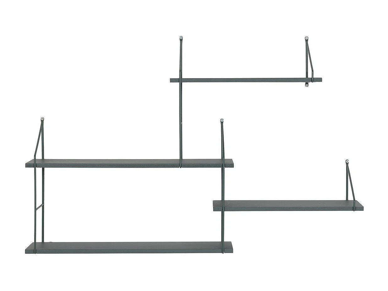 Plank Harlem - Groen - 17,5x99x62 cm - Seven Design