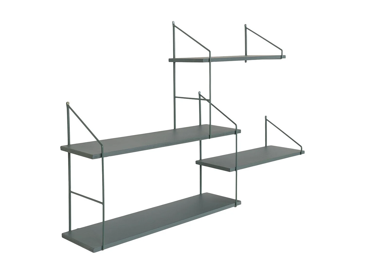 Plank Harlem - Groen - 17,5x99x62 cm - Seven Design