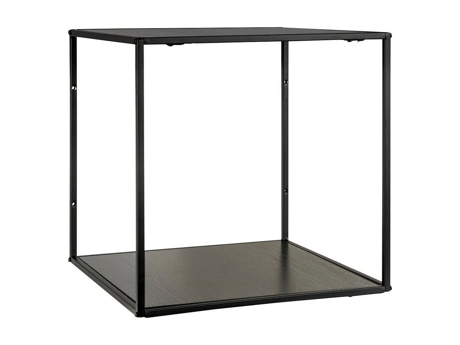 Plank Vita, Zwart, 36x36x36 cm, EPIKASA