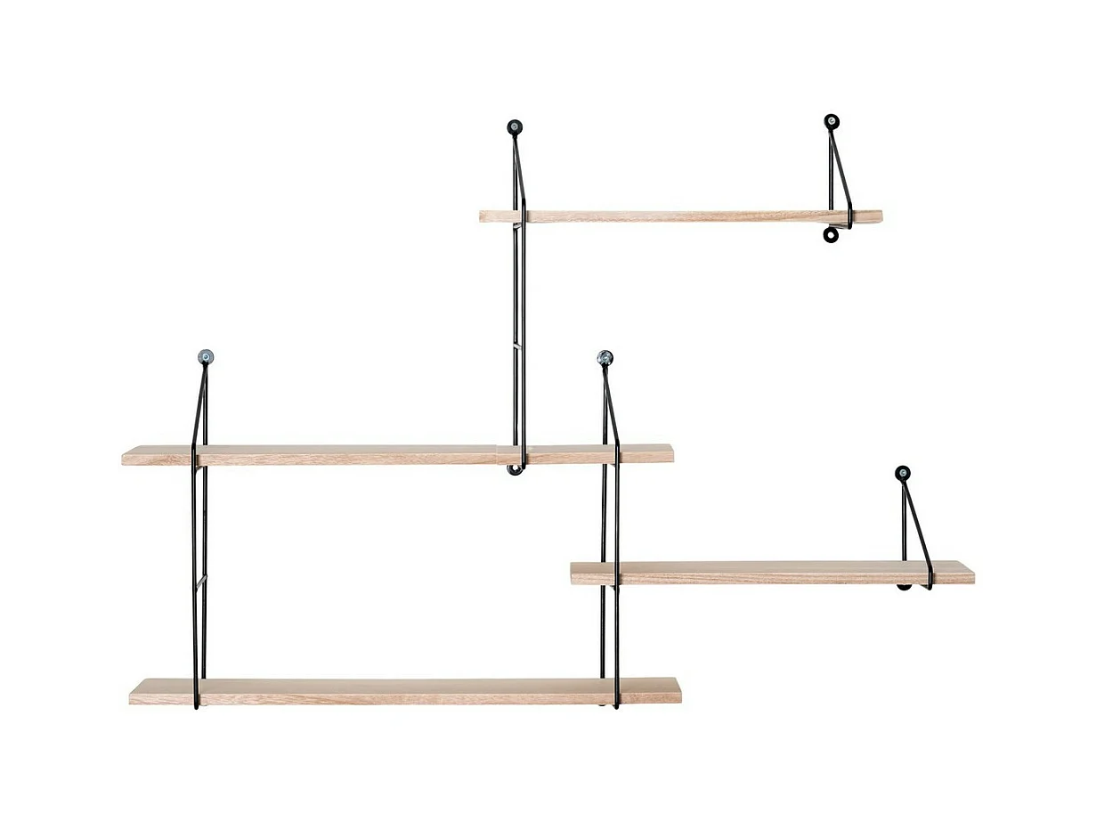Étagère Harlem, Marron, 17,5x99x62 cm, EPIKASA