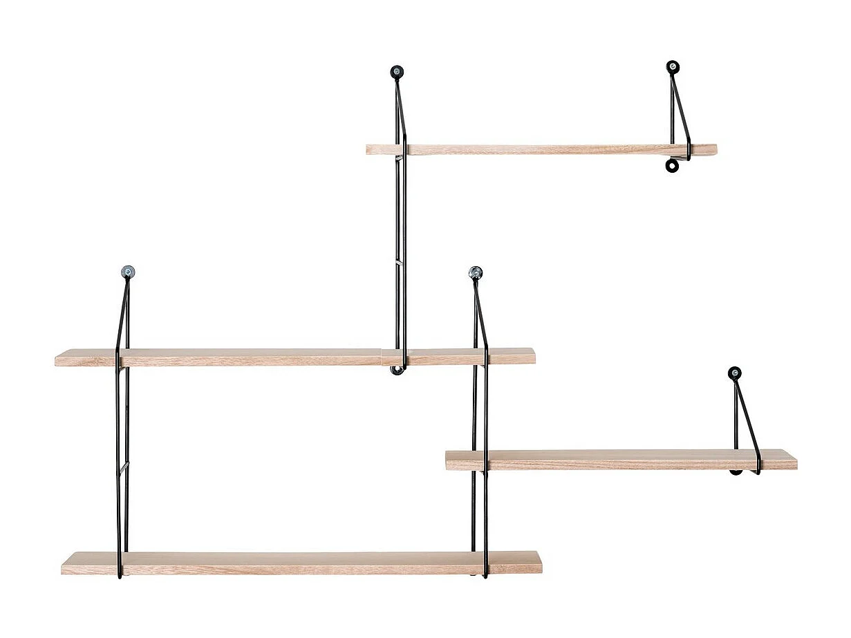 Plank Harlem - Bruin - 17,5x99x62 cm - Seven Design