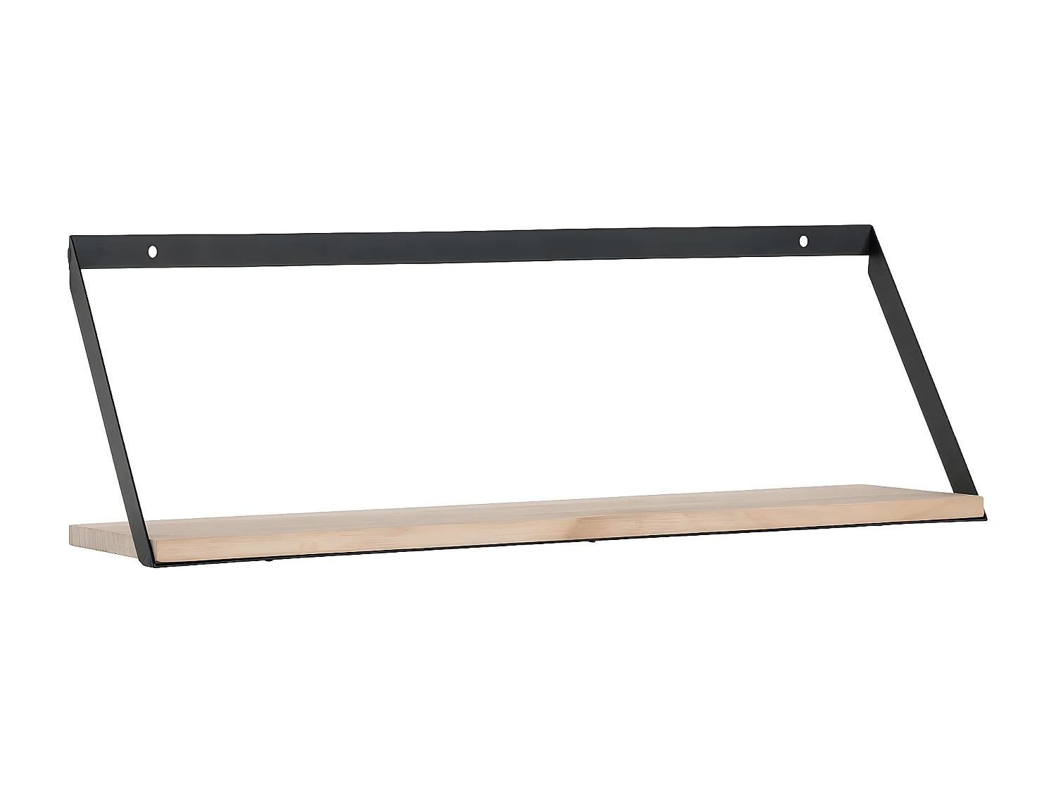 Étagère Basel, Marron, 14x55x18 cm, Seven Design