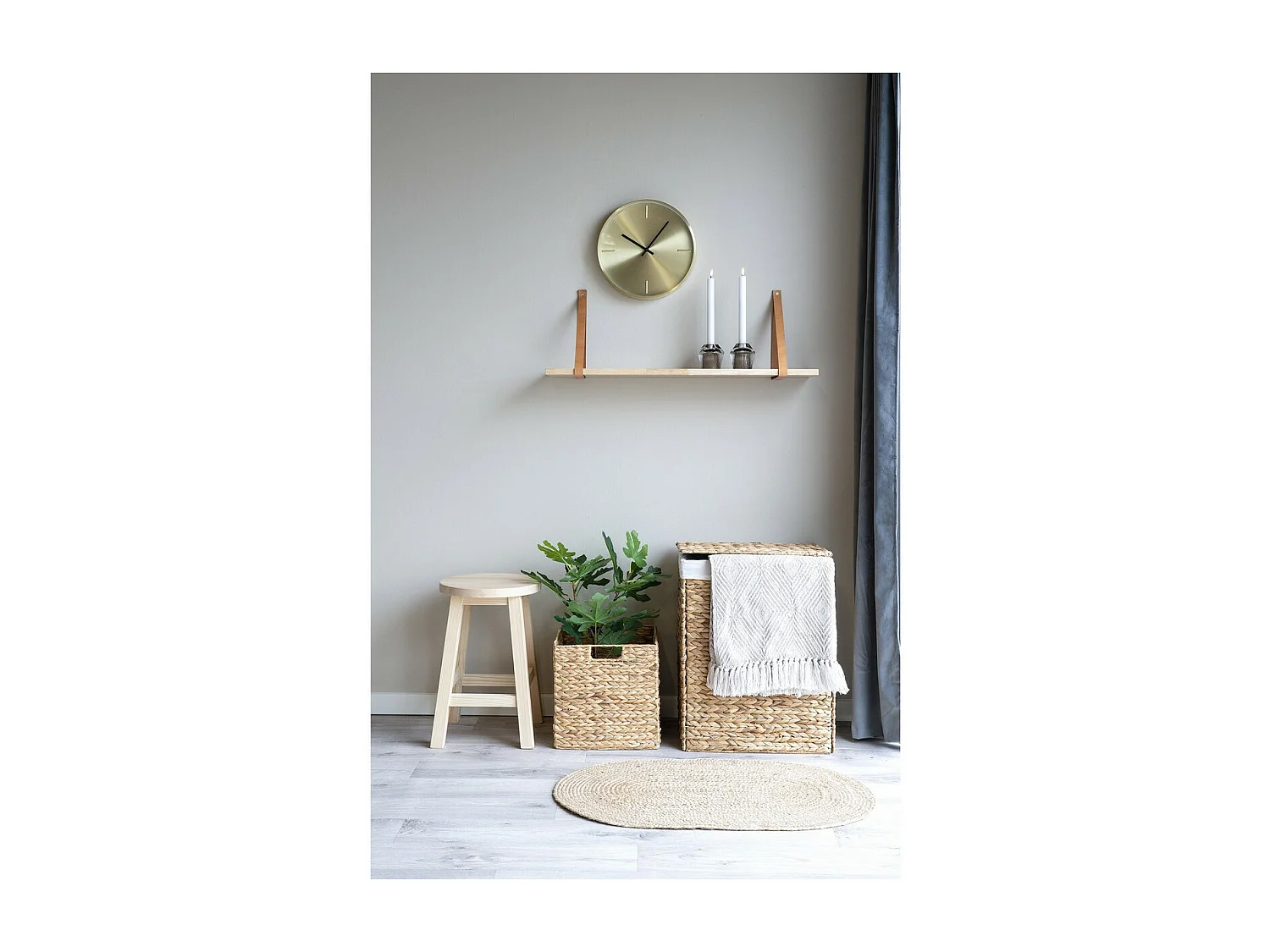 Plank Marea, Bruin, 20x80x2 cm, Seven Design