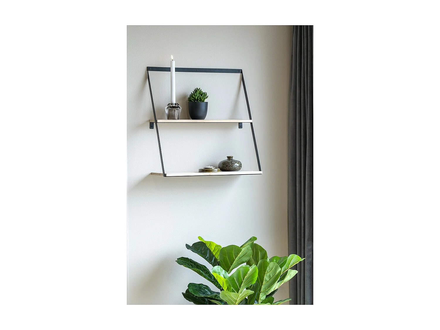 Plank Bern, Bruin, 21x50x52 cm, Seven Design